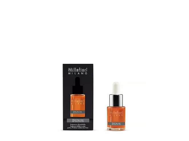 BLACK TEA ROSE -Millefiori Milano- Fragranza Idrosolubile (15ml)