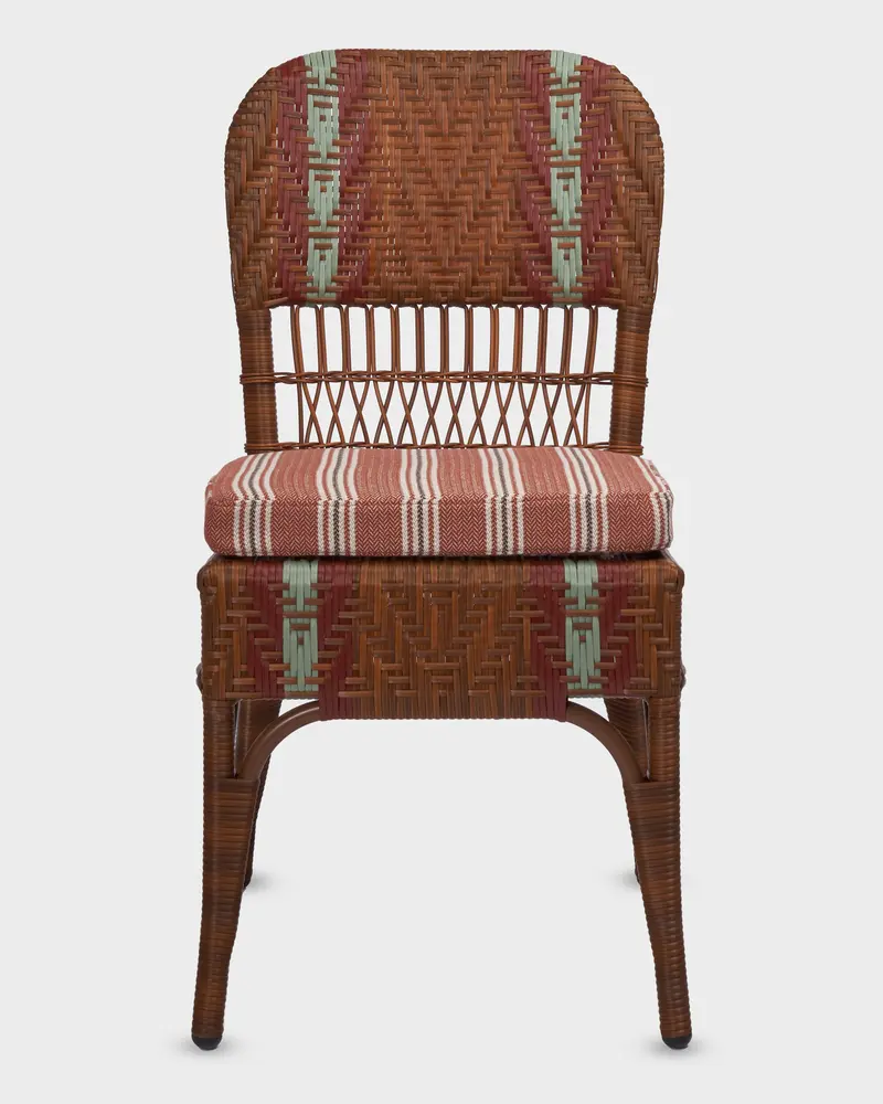 Bonacina x Cabana Sienna Chair, Vermillion