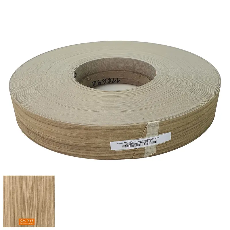 BORDO ABS SM'ART CONGO JUNGLE J004 1,0 X 64MM ROTOLO 110MT PER BORDATRICE