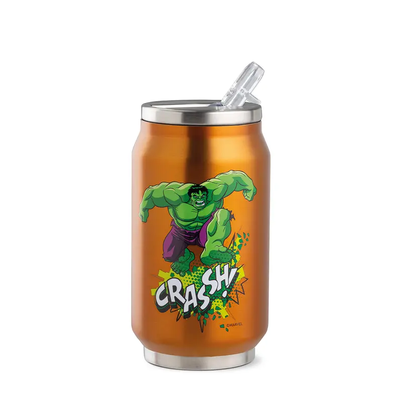 Borraccia Termica Lattina Marvel Hulk ML350