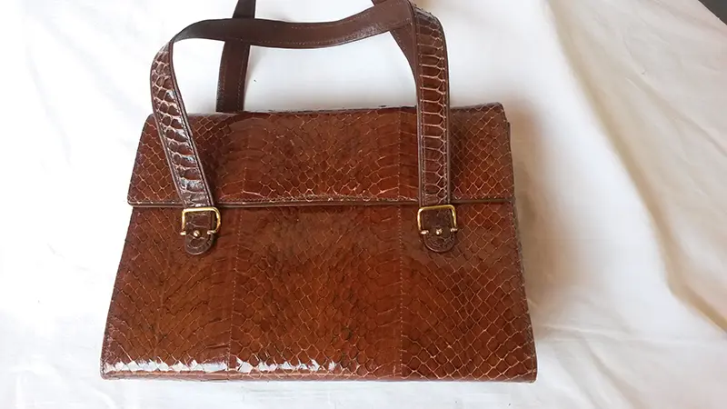Borsa in coccodrillo