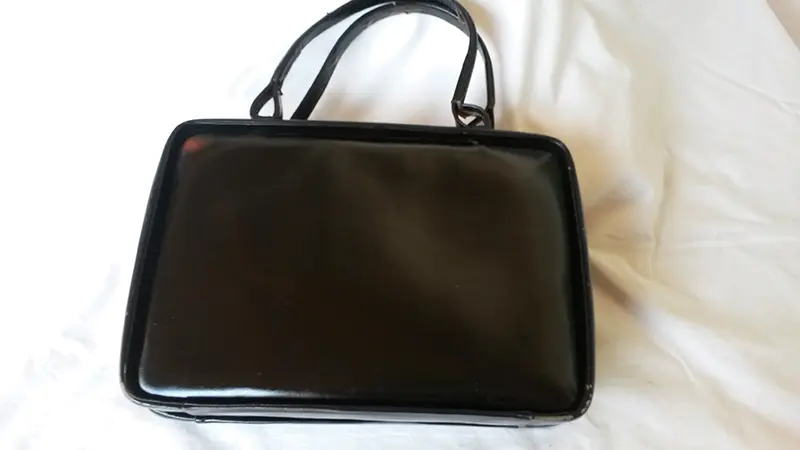 Borsa in pelle anni '40
