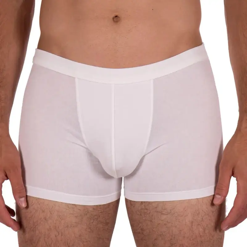 Boxer uomo in cotone organico elasticizzato senza