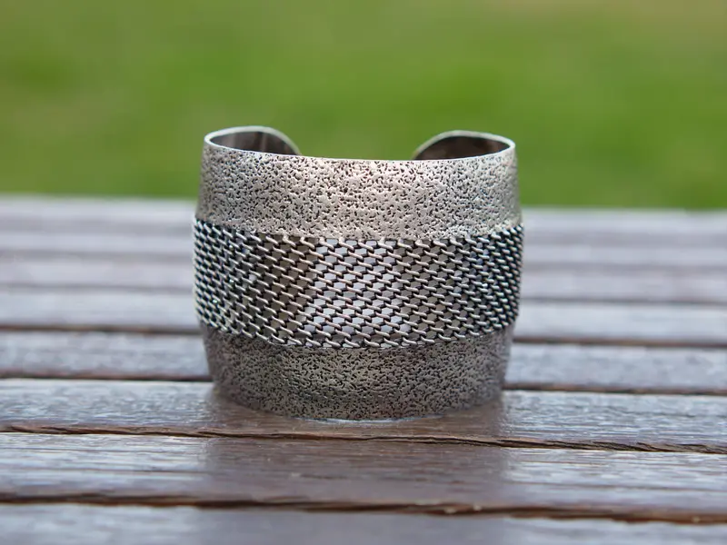 bracciale argento etnico