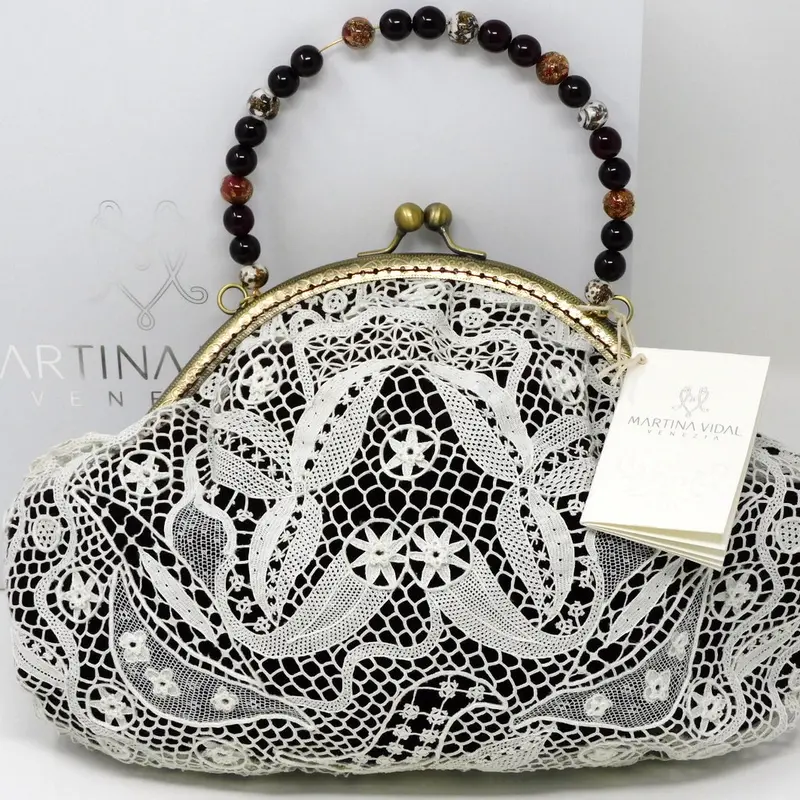 BURANO LACE HANDBAG