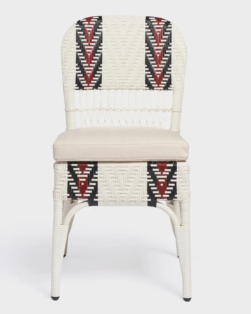 Cabana x Bonacina Sienna Chair Alabastro, White Cushion