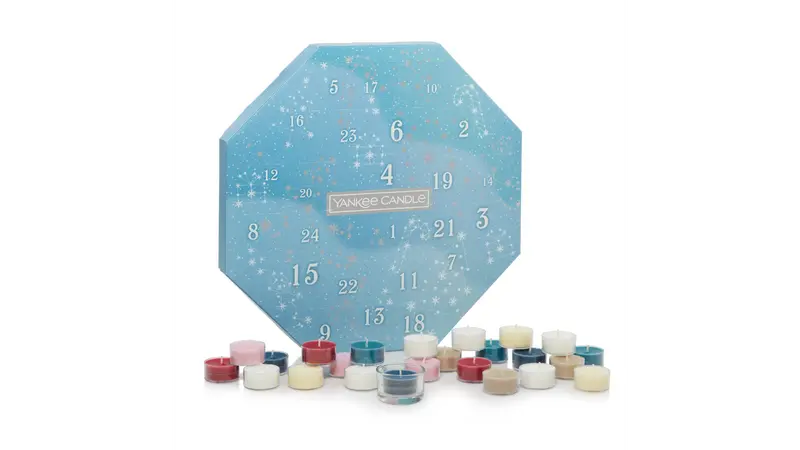 CALENDARIO DELL'AVVENTO GHIRLANDA - Yankee Candle - Confezione Regalo BRIGHT LIGHTS