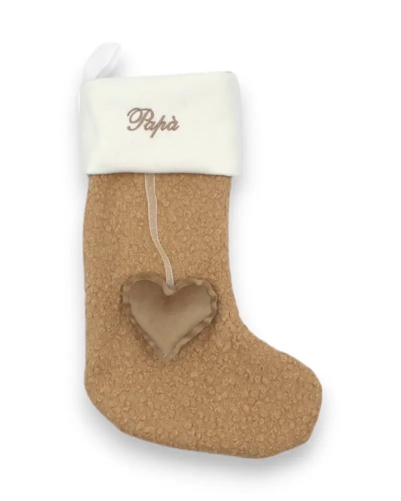 CALZA EPIFANIA TEDDY RICAMO PERSONALIZZATO
