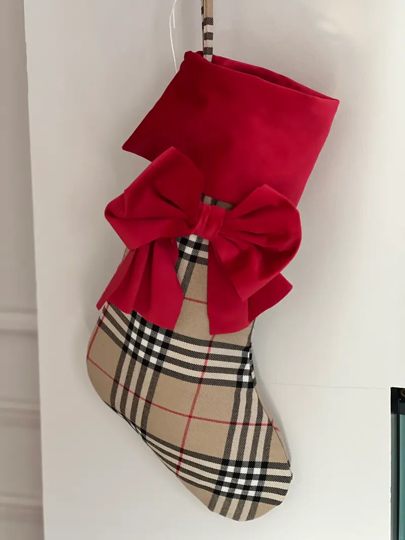 Calze dalla befana in tessuto Burberry
