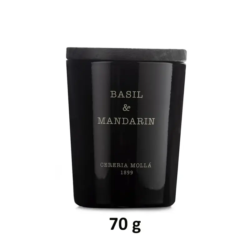 Candela Basil & Mandarin in cera vegetale di soia | Cereria Molla 1899