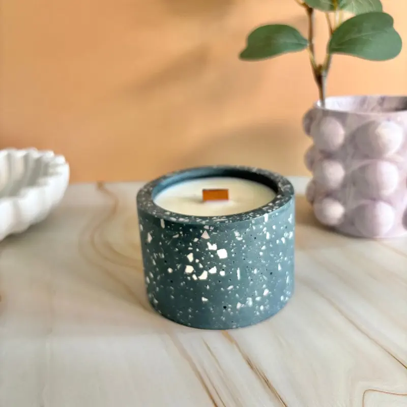 Candela Ocean Blue Terrazzo - Sicilian Citrus
