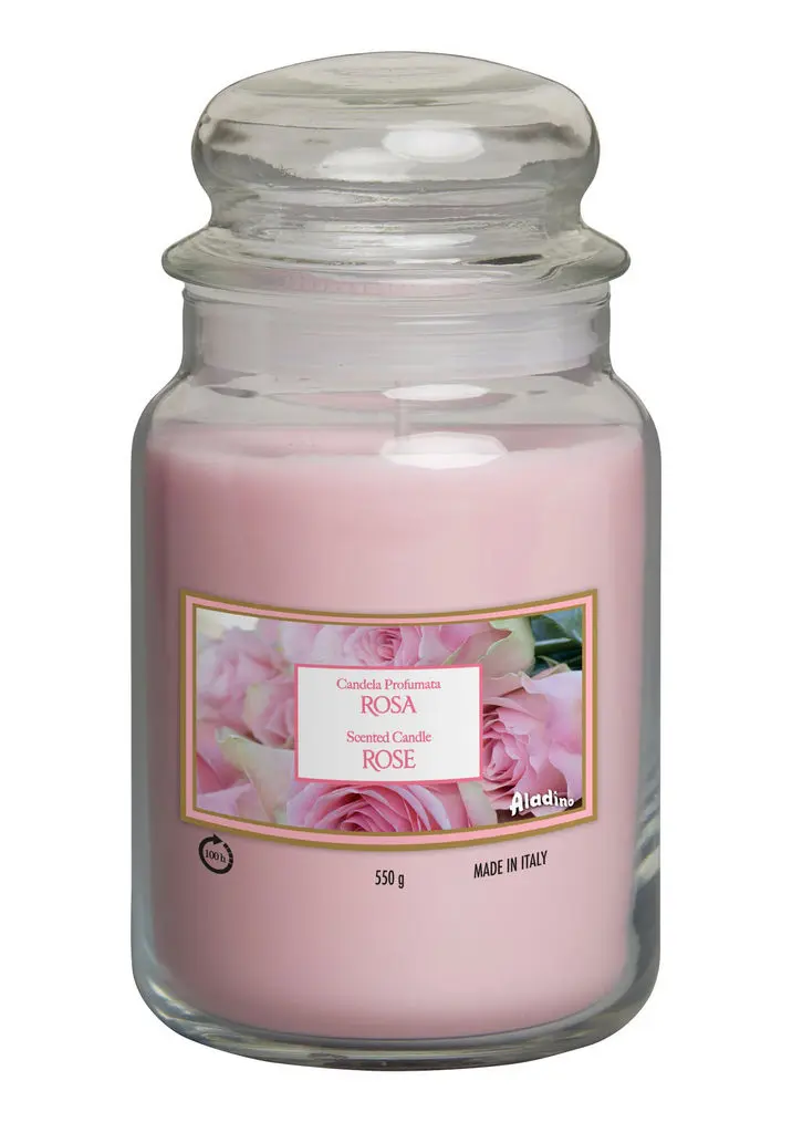 CANDELA PROFUMA ROSA