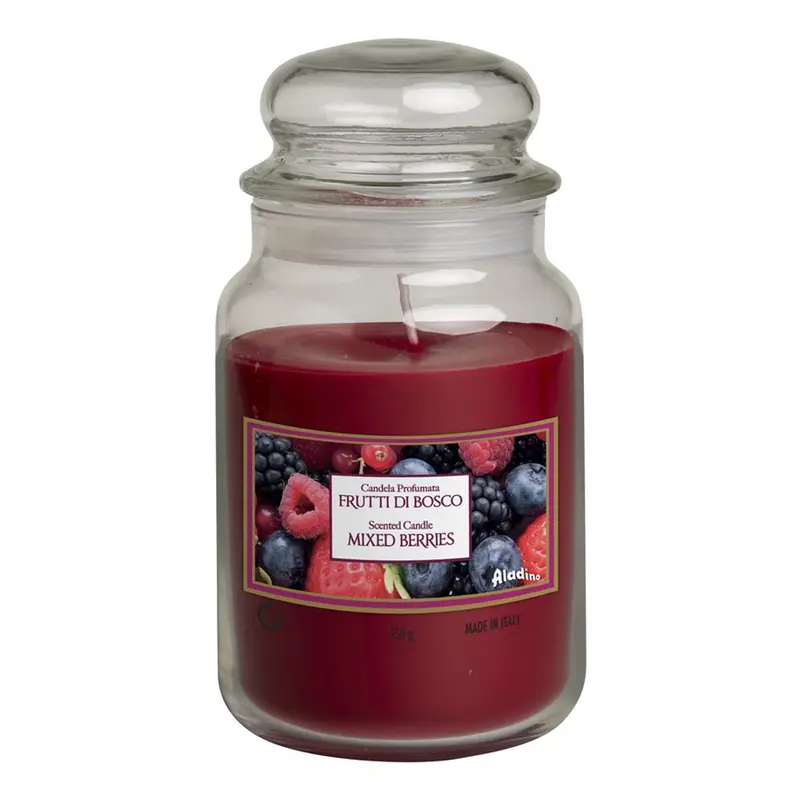 CANDELA PROFUMATA FRUTTI DI BOSCO