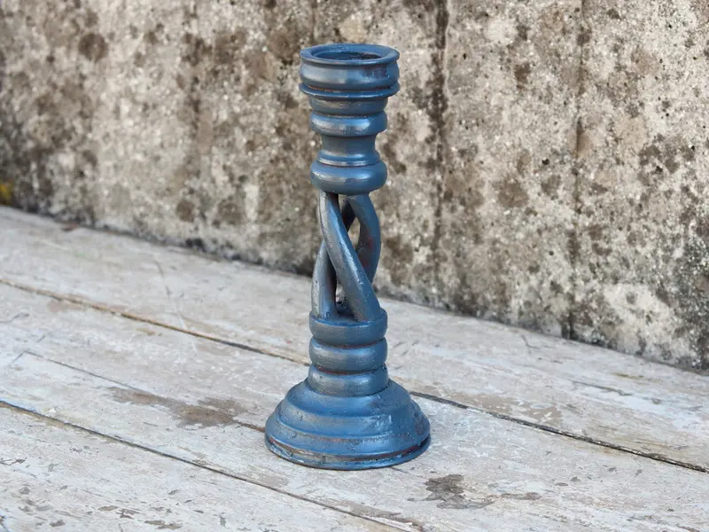Candelabro in legno dipinto cod.CAND7