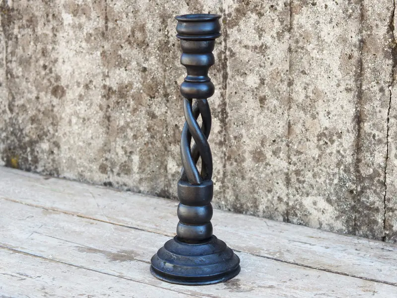 Candelabro in legno dipinto cod.CAND9
