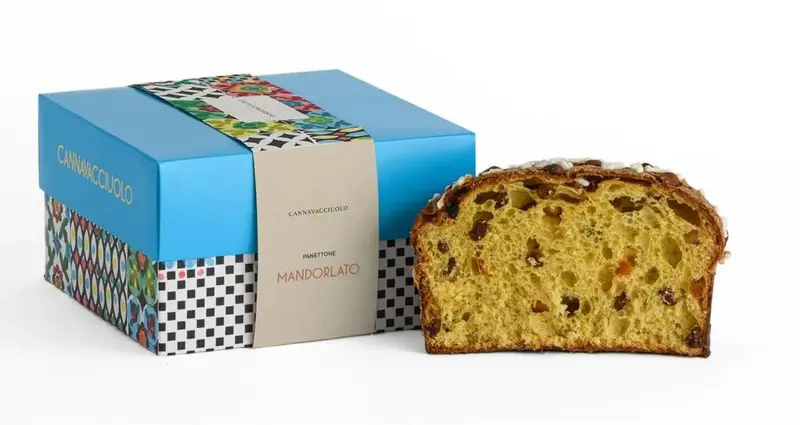 CANNAVACCIUOLO PANETTONE MANDORLATO 750GR