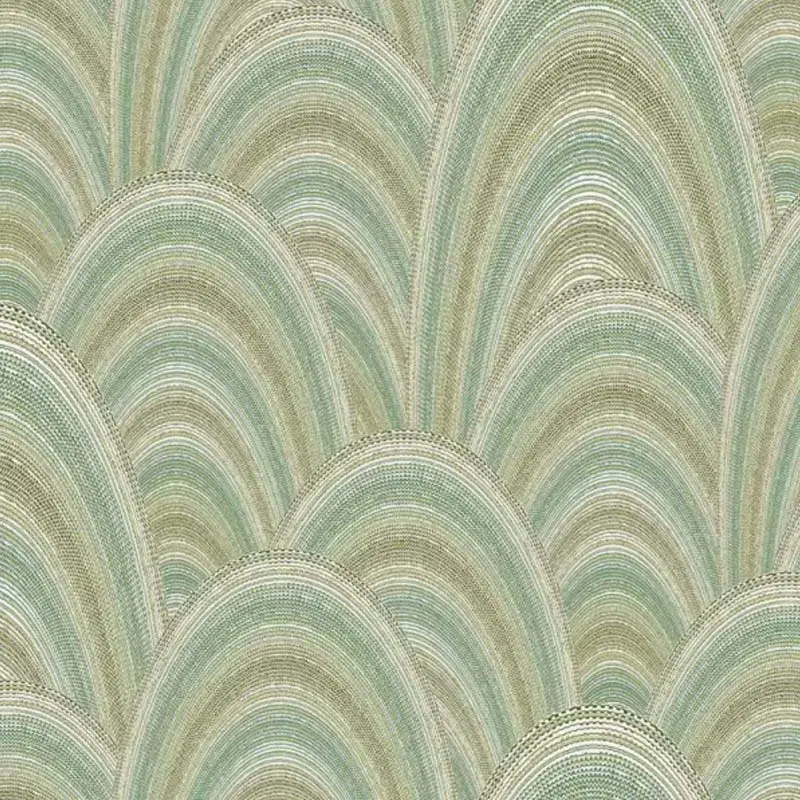 Carta da parati "Armonie Circolari Vert"