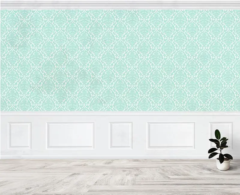 Carta da parati "Baroque boiserie" Vintage chic contemporary design. Colori personalizzabili.