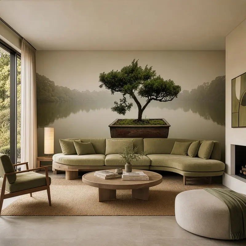 Carta da Parati "Bonsai"