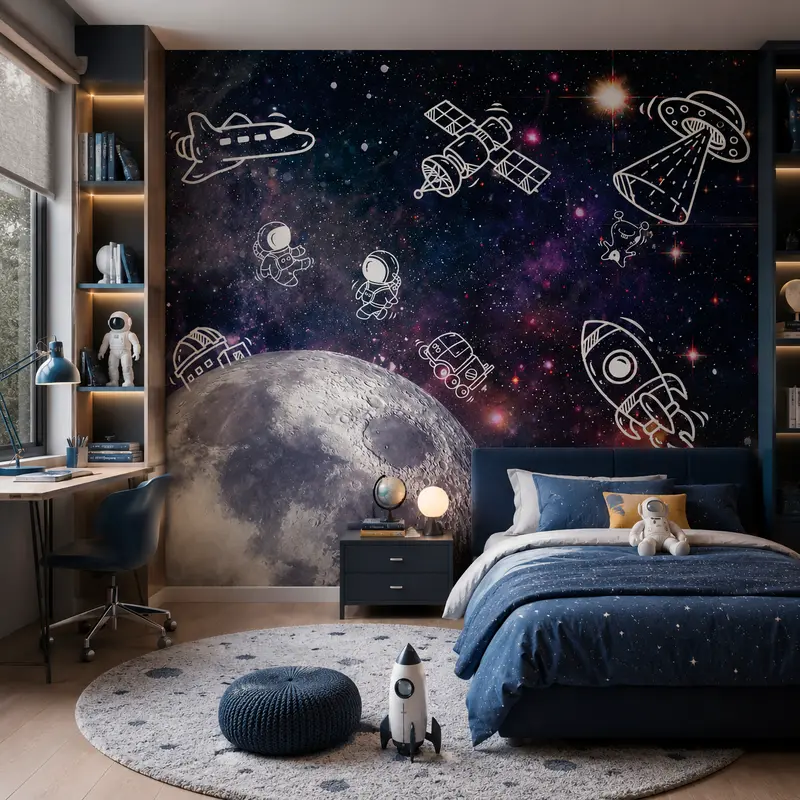 Carta da Parati "Space Odyssey "