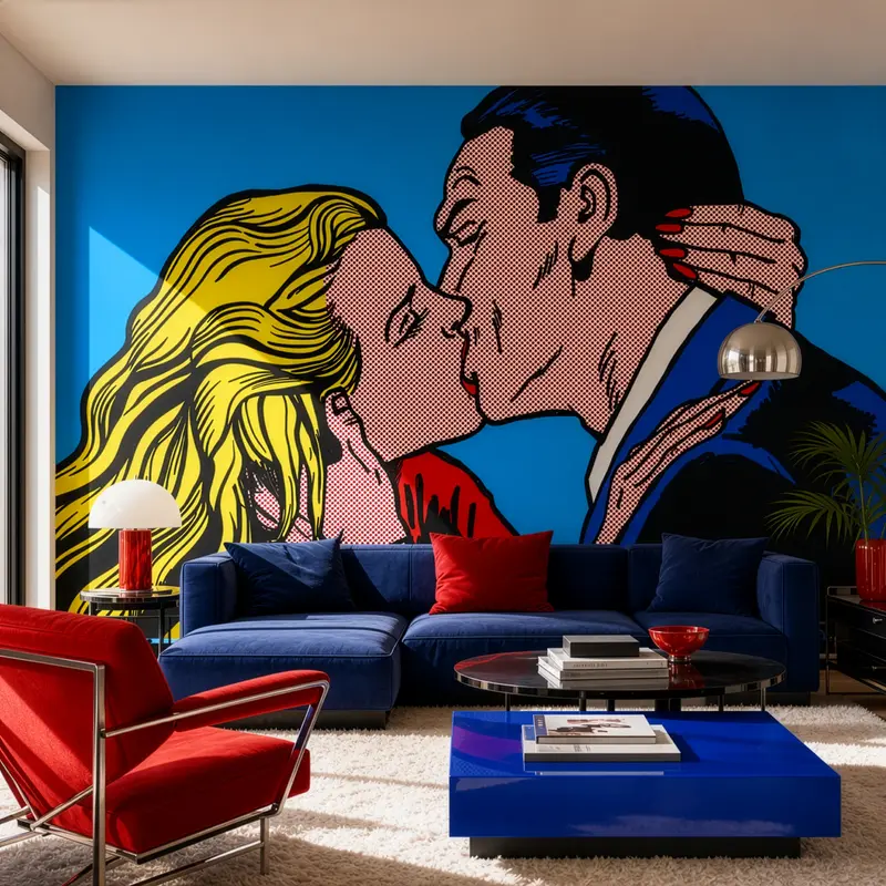 Carta da Parati "The Kiss"