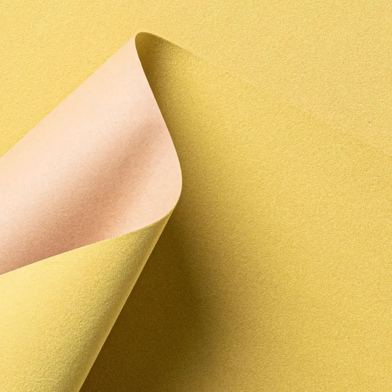 Carta Velluto Giallo Senape - 90gsm
