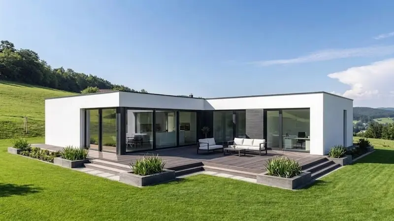 CASA PREFABBRICATA EPS MQ 180 MODELLO MCF-8562-74512 PRESTO IMPRESA