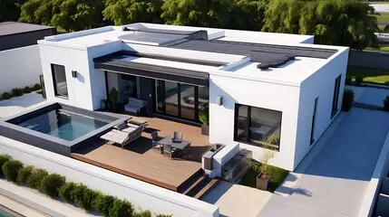 CASA PREFABBRICATA EPS mq 197 + PISCINA RISCALDATA NLO-45137-8594