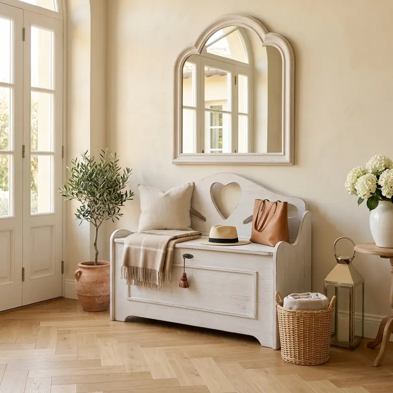 Cassapanca - PETALI&CHIAVE Shabby