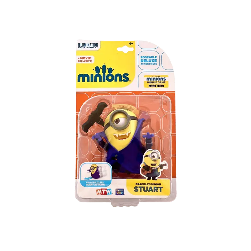 Cattivissimo Me Minions Action Figure Dracula Stuart