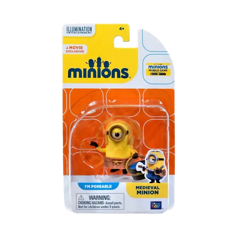 Cattivissimo Me Minions Action Figure Medieval
