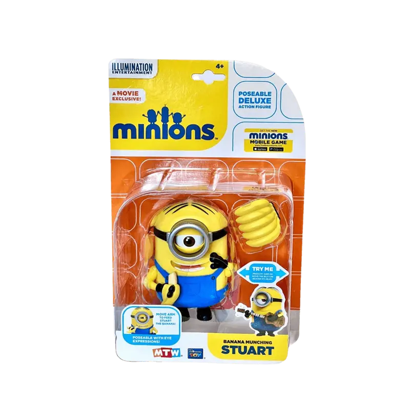 Cattivissimo Me Minions Action Figure Stuart Banana