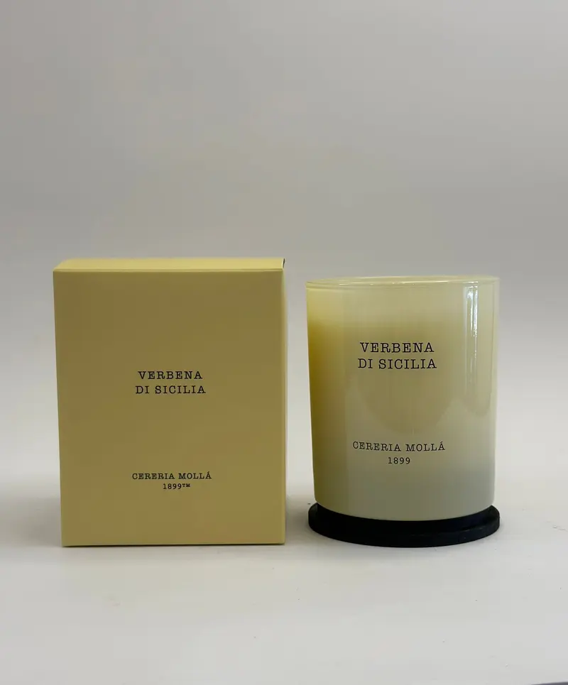 Cereria Mollà candela- Verbena di Sicilia gr.230