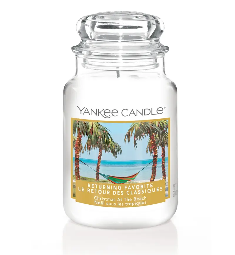 CHRISTMAS AT THE BEACH -Yankee Candle- Giara Grande