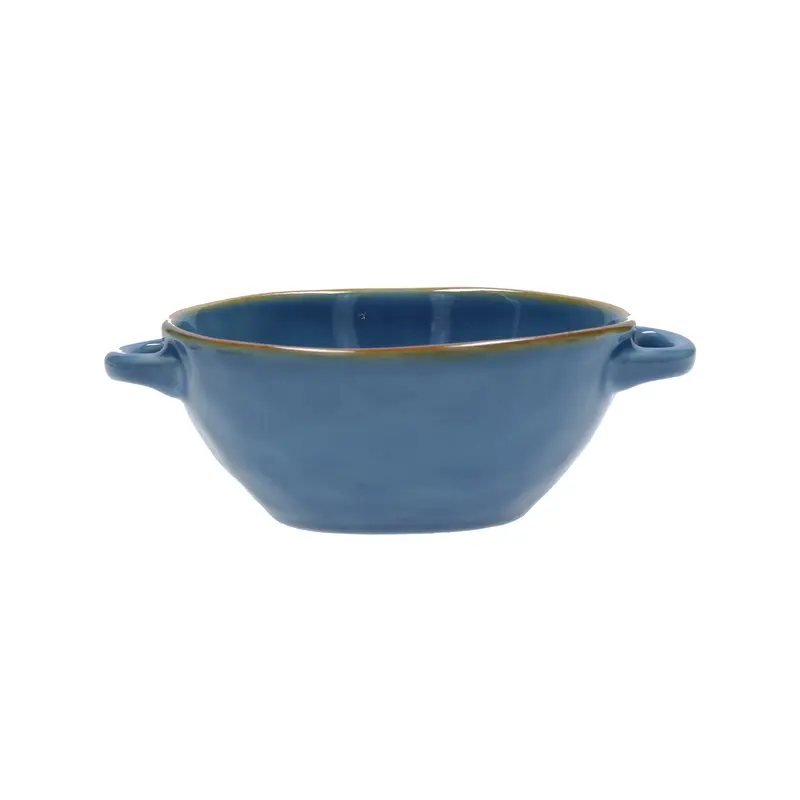 Ciolola Zuppa con Manici Blu Avio