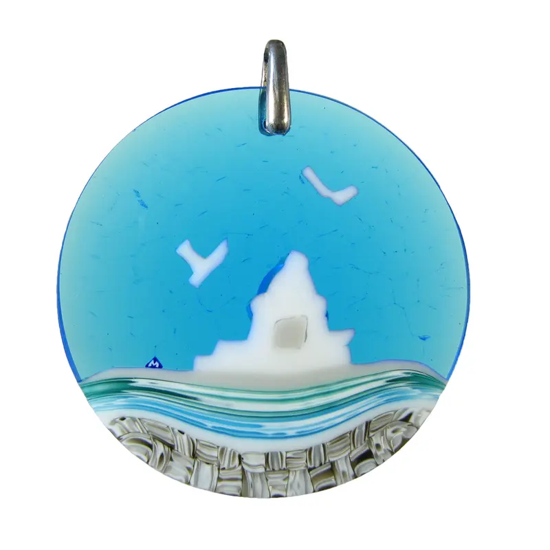 Ciondolo Chiesa della Madonna della Salute in Vetro di Murano
