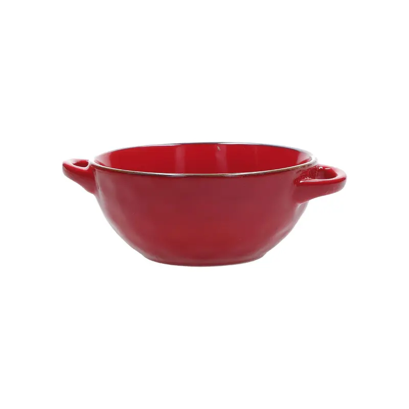 Ciotola Zuppa Rosso Corallo