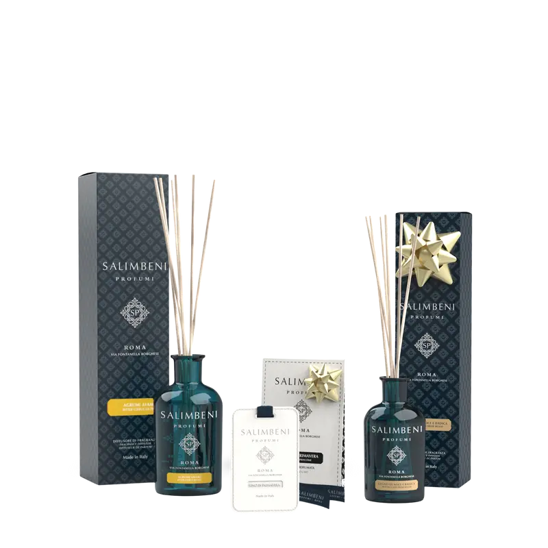 Cítrico Amargo 250ml + Cartões Perfumados (3 pç) - Linho em Primavera + Madeira de Nogueira e Briar 100ml