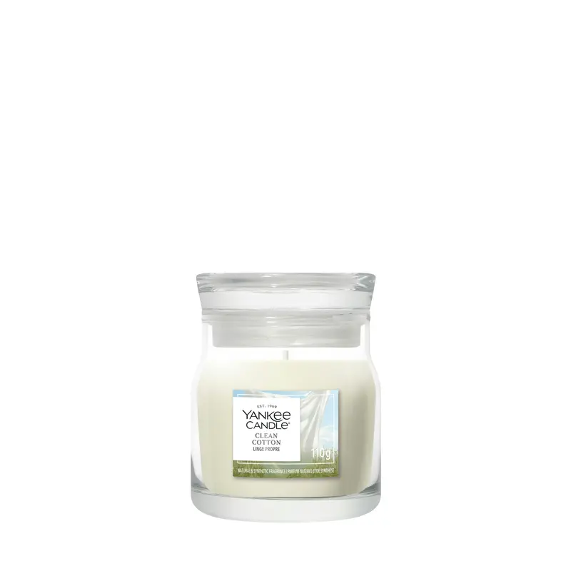 CLEAN COTTON -Yankee Candle- Giara Piccola-signature