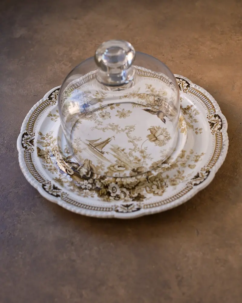 Cloche in Cristallo Francese pomello liscio – Ottime Condizioni