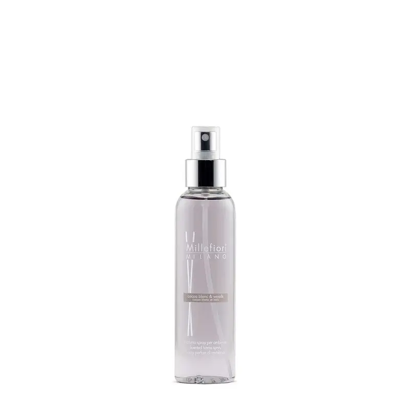 COCOA BLANC & WOODS -Millefiori Milano- Spray per Ambiente (150ml)