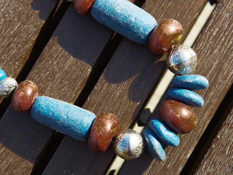collana berbera blu cod.COLL244