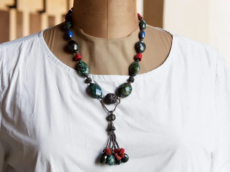collana nepalese / tibetana cod.COLL122