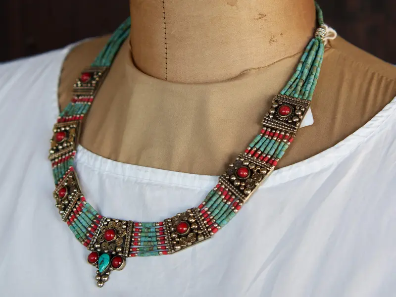 collana nepalese / tibetana cod.COLL163