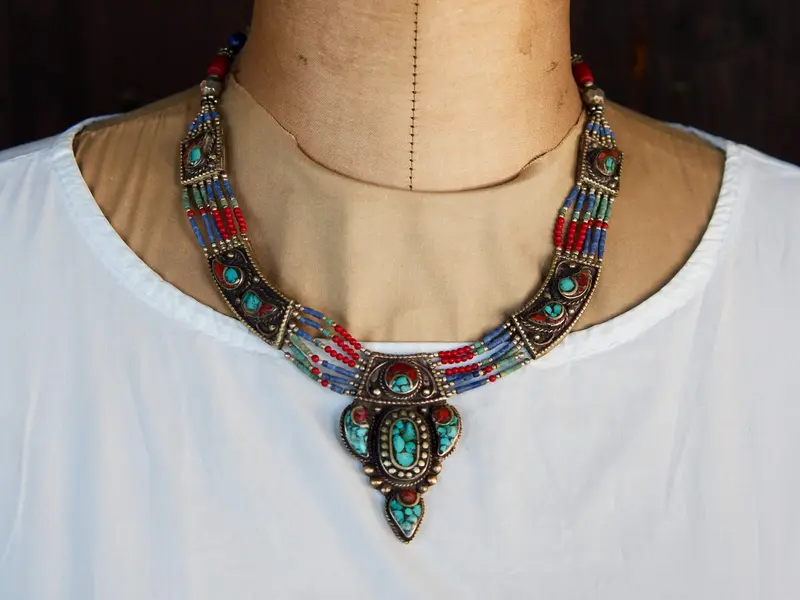 collana nepalese / tibetana cod.COLL165