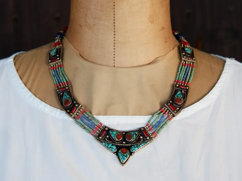 collana nepalese / tibetana cod.COLL166