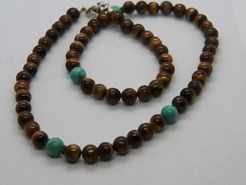 collana occhio di tigre