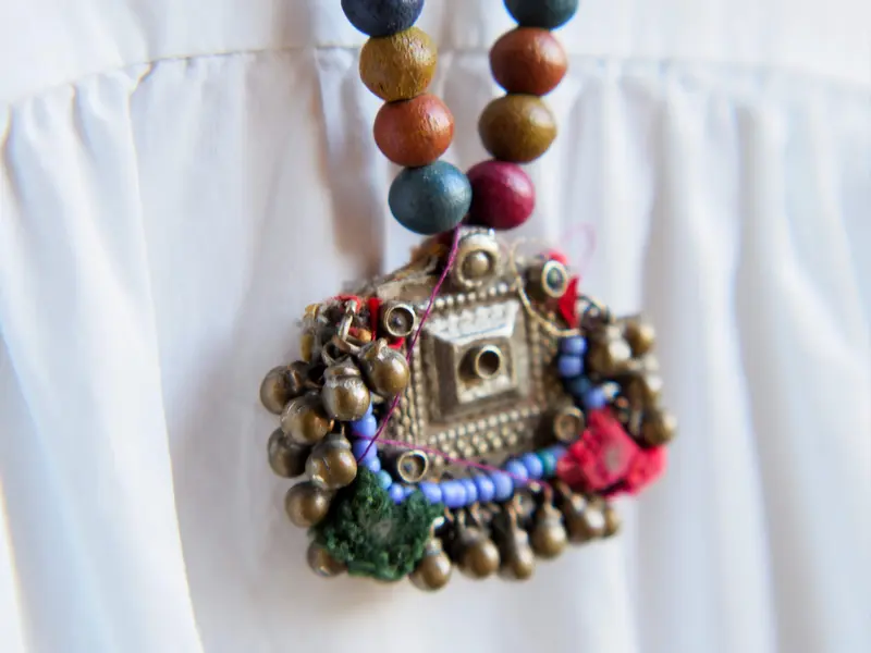 Collana tribale etnico indiana rajasthan cod.RAJA14