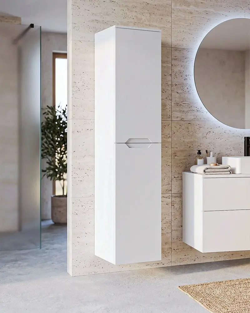 Colonna bagno sospesa NOVA 170 - 2 Ante - Bianco