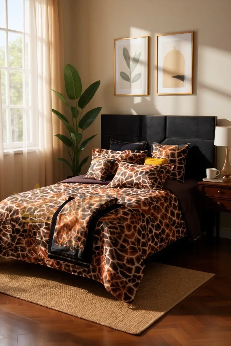 Completo copripiumino Giraffa DCSET Roberto Cavalli